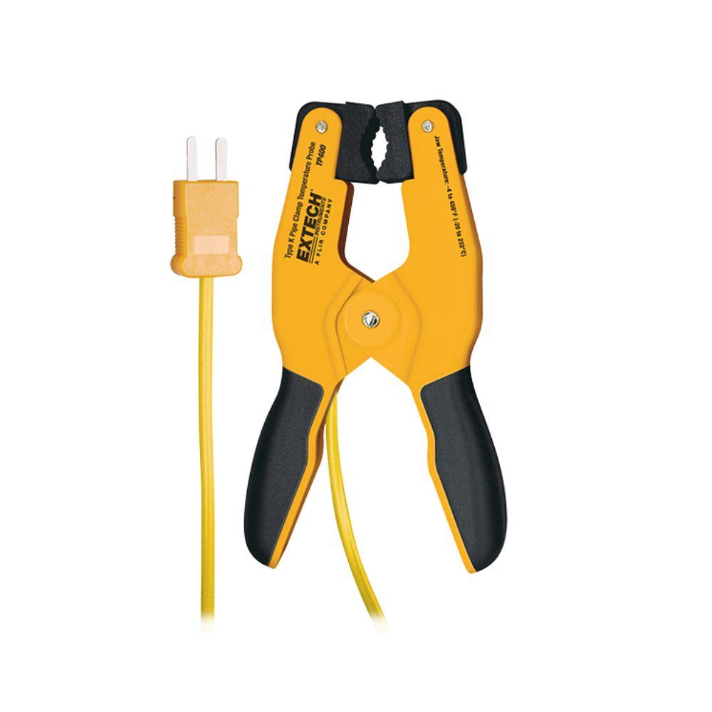 EXTECH EX-TP400 โพรบวัดอุณหภูมิ High Temperature Type K Pipe Clamp -20 °C to 232 °C